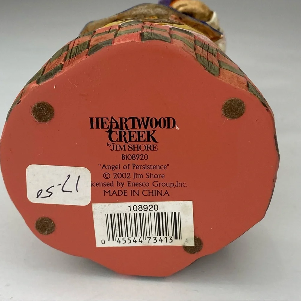 Heartwood Creek By Jim Shore Angel of Persistence Pottd Plant Figurine #108920